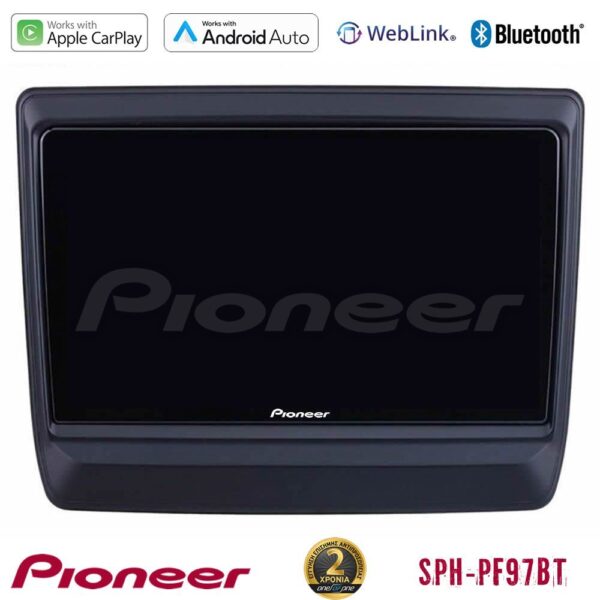 Pioneer SPH-PF97BT Series Isuzu D-MAX 2020-2023 Multimedia Station 9" (Tablet Style) Με Carplay & Android Auto