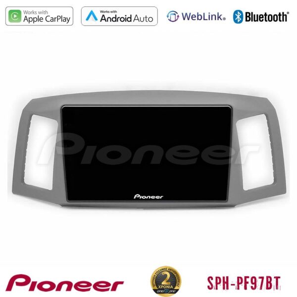Pioneer SPH-PF97BT Series Jeep Grand Cherokee 2005-2007 Multimedia Station 9" (Tablet Style) Με Carplay & Android Auto - Image 2