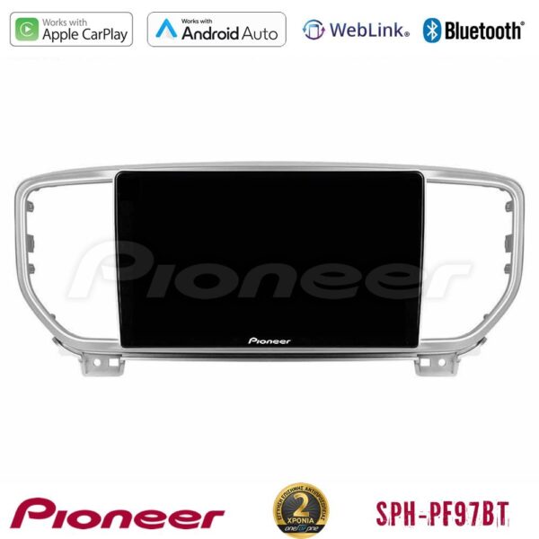 Pioneer SPH-PF97BT Series Kia Sportage 2018-2021 Multimedia Station 9" (Tablet Style) Με Carplay & Android Auto