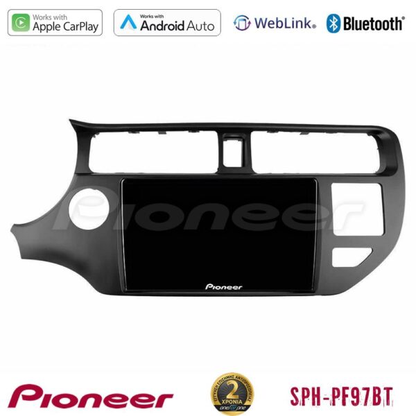 Pioneer SPH-PF97BT Series Kia Rio 2011-2015 Multimedia Station 9" (Tablet Style) Με Carplay & Android Auto