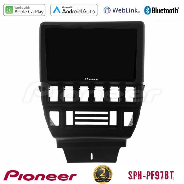 Pioneer SPH-PF97BT Series Lada Niva Multimedia Station 9" (Tablet Style) Με Carplay & Android Auto