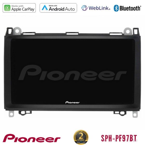Pioneer SPH-PF97BT Series Mercedes A/B/Vito/Sprinter Class Multimedia Station 9" (Tablet Style) Με Carplay & Android Auto