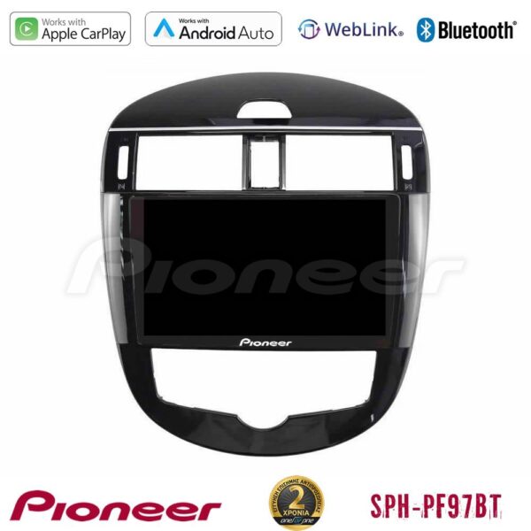 Pioneer SPH-PF97BT Series Nissan Pulsar 2015-2018 Multimedia Station 9" (Tablet Style) Με Carplay & Android Auto