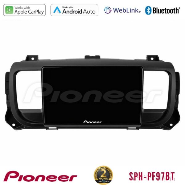 Pioneer SPH-PF97BT Series Citroen/Peugeot/Opel/Toyota Multimedia Station 9" (Tablet Style) Με Carplay & Android Auto