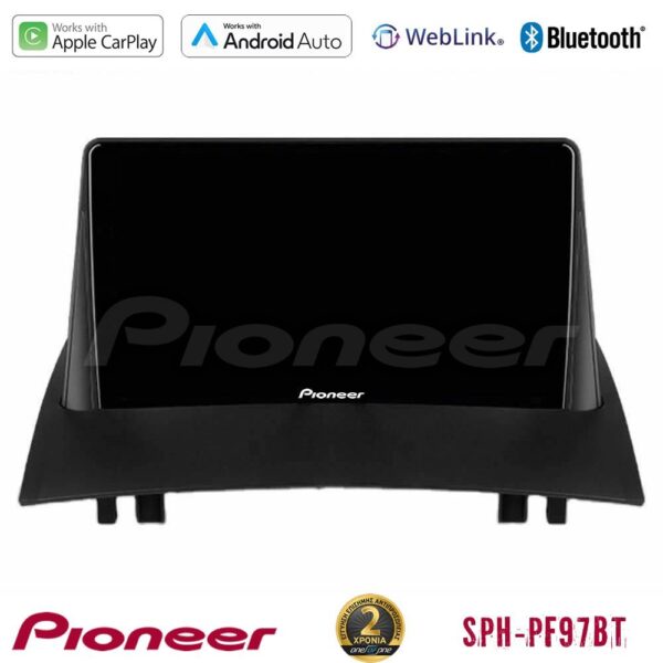Pioneer SPH-PF97BT Series Renault Megane 2 2002-2008 Multimedia Station 9" (Tablet Style) Με Carplay & Android Auto
