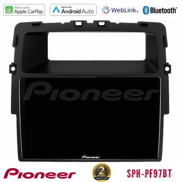Pioneer SPH-PF97BT Series Renault/Nissan/Opel Multimedia Station 9" (Tablet Style) Με Carplay & Android Auto
