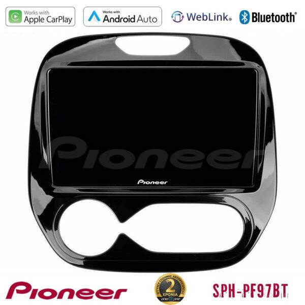 Pioneer SPH-PF97BT Series Renault Captur 2013-2019 (Auto AC) Multimedia Station 9" (Tablet Style) Με Carplay & Android Auto
