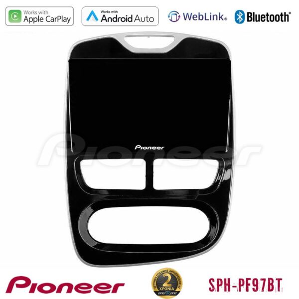 Pioneer SPH-PF97BT Series Renault Clio 2012-2016 Multimedia Station 9" (Tablet Style) Με Carplay & Android Auto