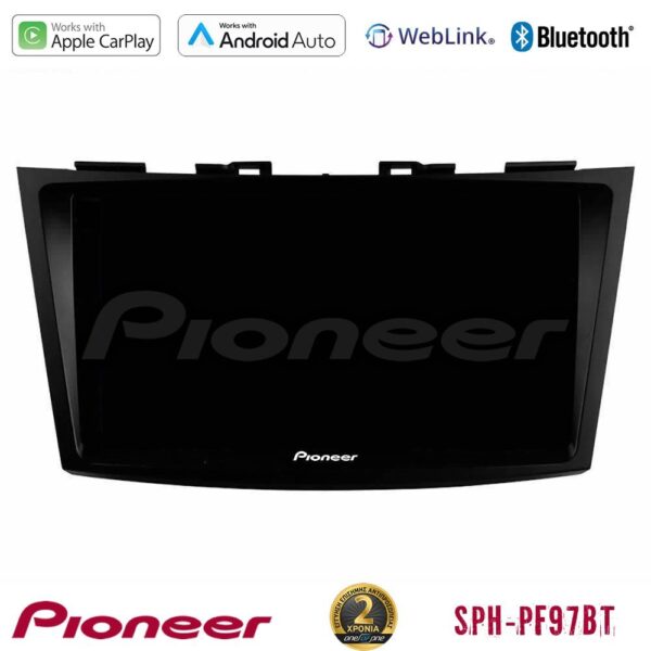 Pioneer SPH-PF97BT Series Suzuki Swift 2011-2016 Multimedia Station 9" (Tablet Style) Με Carplay & Android Auto