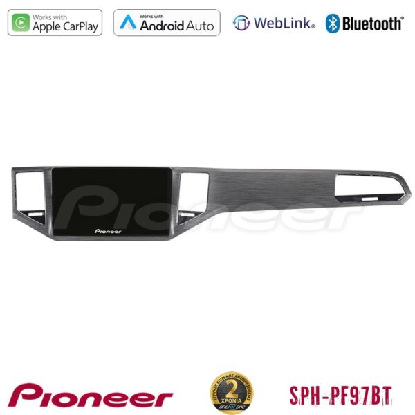 Pioneer SPH-PF97BT Series VW Sportsvan 2014-2020 Multimedia Station 9" (Tablet Style) (Silver/Grey Color) Με Carplay & Android Auto
