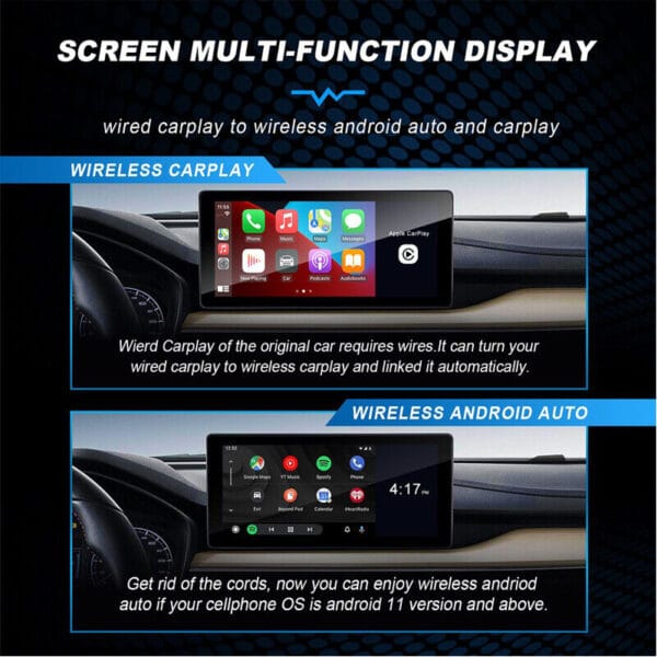 DIGITAL IQ X1900 (CPAA) USB ADAPTOR for Wireless Carplay-Android Auto with NETFLIX - YOUTUBE - Image 4