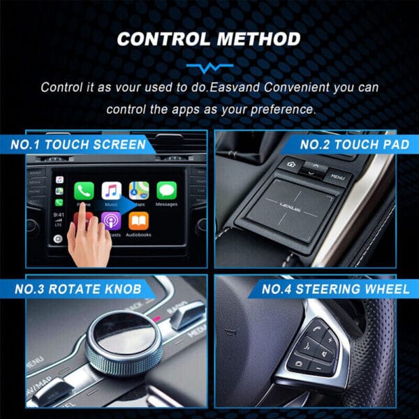 DIGITAL IQ X1900 (CPAA) USB ADAPTOR for Wireless Carplay-Android Auto with NETFLIX - YOUTUBE - Image 7