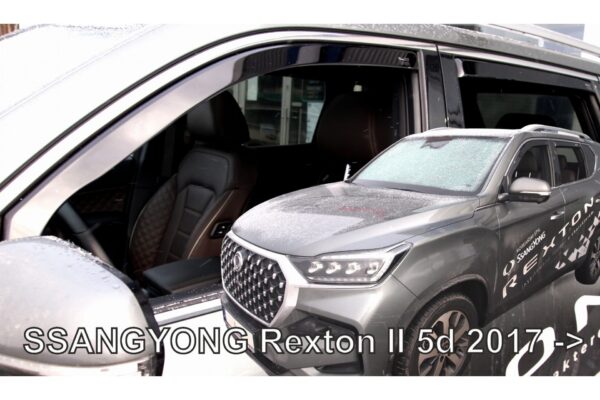 ALL IN POINT ΑΝΕΜΟΘΡΑΥΣΤΕΣ ΓΙΑ SSANGYONG REXTON 5D 2017+ ΣΕΤ ΑΥΤΟΚΙΝΗΤΟΥ ΑΠΟ ΕΥΚΑΜΠΤΟ ΦΙΜΕ ΠΛΑΣΤΙΚΟ HEKO - 4 ΤΕΜ. - AIN-170402 iluma.GR