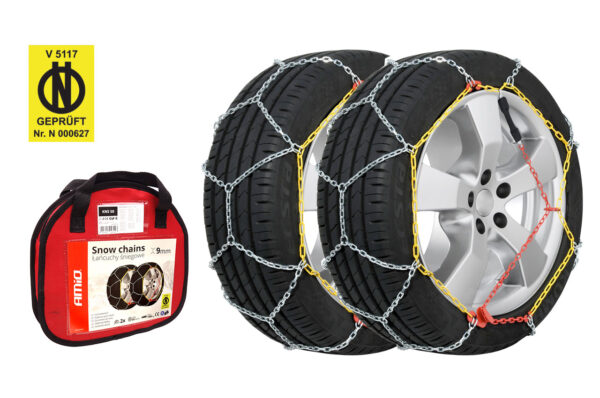 ALL IN POINT ΑΛΥΣΙΔΕΣ ΧΙΟΝΙΟΥ ΠΑΧΟΥΣ 9mm KNS-130 AMiO - 2 TEM. - AIN-172852 LEFKELIS.GR