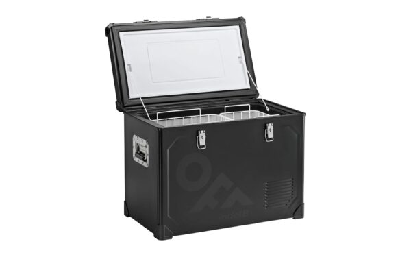 ΨΥΓΕΙΟ TB46 STEEL BLACK ΜΕΤΑΛΛΙΚΟ 45L 12/24V 85W 488x682x405mm INDEL B - 1 TEM. - Image 2