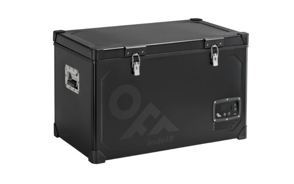 ALL IN POINT ΨΥΓΕΙΟ TB74 STEEL BLACK ΜΕΤΑΛΛΙΚΟ 71L 12/24V 85W 499x810x492mm INDEL B - 1 TEM. - AIN-171954 LEFKELIS.GR