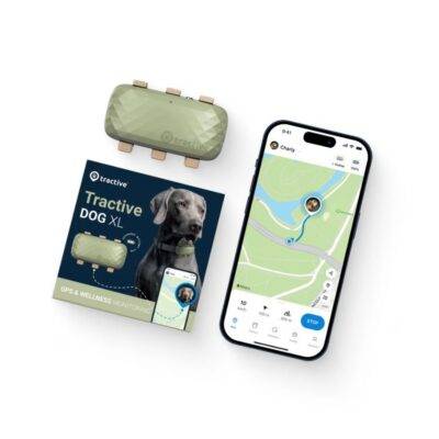 All in point Κολωνου 1 Περιστερι - Tractive DOG XL / Adventure GPS Pet Tracker Σκύλου Green (Τεμάχιο) TRDOG4XLGR