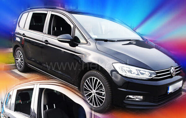 ALL IN POINT ΑΝΕΜΟΘΡΑΥΣΤΕΣ ΓΙΑ VW TOURAN 5D 2015+ ΣΕΤ ΑΥΤΟΚΙΝΗΤΟΥ ΑΠΟ ΕΥΚΑΜΠΤΟ ΦΙΜΕ ΠΛΑΣΤΙΚΟ HEKO - 4 ΤΕΜ - AIN-168623 iluma.GR