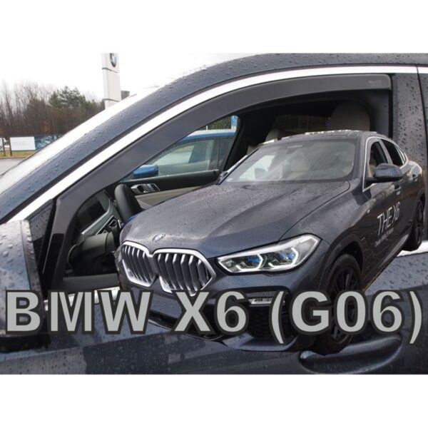 ALL IN POINT ΑΝΕΜΟΘΡΑΥΣΤΕΣ ΓΙΑ BMW X6 G06 5D 2019-2021 ΖΕΥΓΑΡΙ ΑΠΟ ΕΥΚΑΜΠΤΟ ΦΙΜΕ ΠΛΑΣΤΙΚΟ HEKO - 2 ΤΕΜ. - AIN-163074 iluma.GR