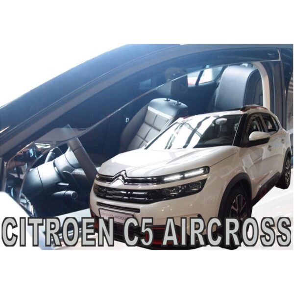 ALL IN POINT ΑΝΕΜΟΘΡΑΥΣΤΕΣ ΓΙΑ CITROEN C5 AIRCROSS 5D 2019-2021 ΖΕΥΓΑΡΙ ΑΠΟ ΕΥΚΑΜΠΤΟ ΦΙΜΕ ΠΛΑΣΤΙΚΟ HEKO - 2 ΤΕΜ. - AIN-163417 iluma.GR