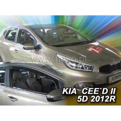 ALL IN POINT ΑΝΕΜΟΘΡΑΥΣΤΕΣ ΓΙΑ KIA CEED II 5D 05/2012-2018 ΖΕΥΓΑΡΙ ΑΠΟ ΕΥΚΑΜΠΤΟ ΦΙΜΕ ΠΛΑΣΤΙΚΟ HEKO - 2 ΤΕΜ. - AIN-127203 LEFKELIS.GR