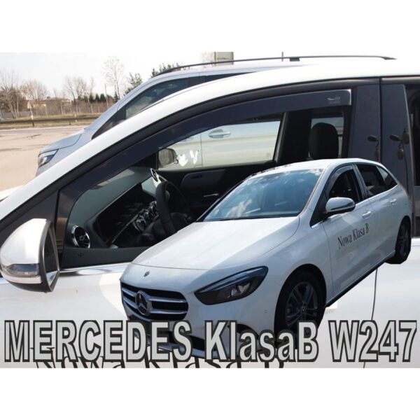 ALL IN POINT ΑΝΕΜΟΘΡΑΥΣΤΕΣ ΓΙΑ MERCEDES B-KLAS W247 5D 2019+ ΖΕΥΓΑΡΙ ΑΠΟ ΕΥΚΑΜΠΤΟ ΦΙΜΕ ΠΛΑΣΤΙΚΟ HEKO - 2 ΤΕΜ. - AIN-163068 iluma.GR