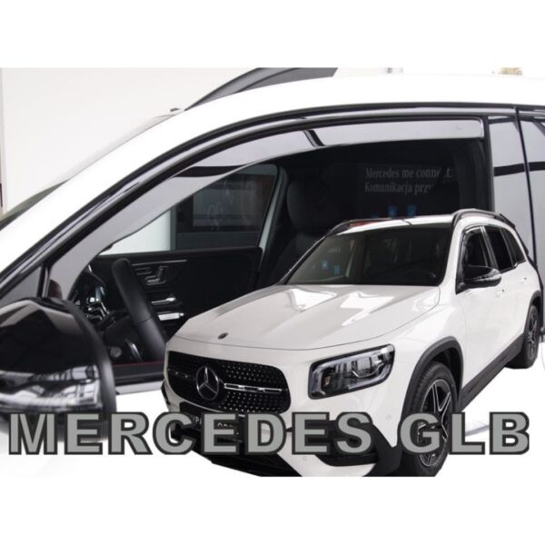 ALL IN POINT ΑΝΕΜΟΘΡΑΥΣΤΕΣ ΓΙΑ MERCEDES GLB X247 5D 2019+ ΖΕΥΓΑΡΙ ΑΠΟ ΕΥΚΑΜΠΤΟ ΦΙΜΕ ΠΛΑΣΤΙΚΟ HEKO - 2 ΤΕΜ. - AIN-164766 iluma.GR