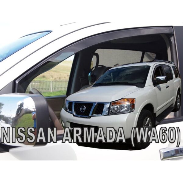 ALL IN POINT ΑΝΕΜΟΘΡΑΥΣΤΕΣ ΓΙΑ NISSAN ARMADA WA60 5D 2004-2016 ΖΕΥΓΑΡΙ ΑΠΟ ΕΥΚΑΜΠΤΟ ΦΙΜΕ ΠΛΑΣΤΙΚΟ HEKO - 2 ΤΕΜ. - AIN-163837 iluma.GR