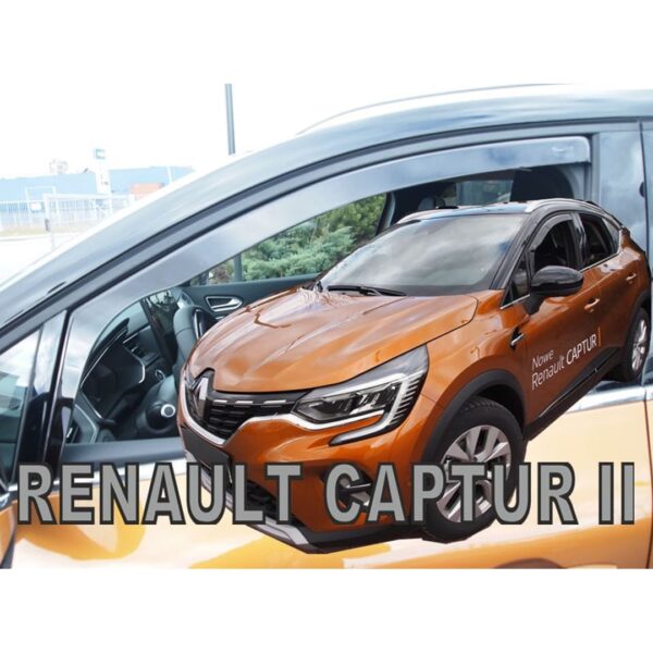 ALL IN POINT ΑΝΕΜΟΘΡΑΥΣΤΕΣ ΓΙΑ RENAULT CAPTUR 5D 2019+ ΖΕΥΓΑΡΙ ΑΠΟ ΕΥΚΑΜΠΤΟ ΦΙΜΕ ΠΛΑΣΤΙΚΟ HEKO - 2 ΤΕΜ. - AIN-163420 iluma.GR