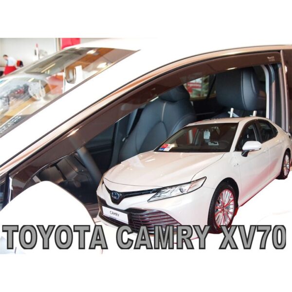 ALL IN POINT ΑΝΕΜΟΘΡΑΥΣΤΕΣ ΓΙΑ TOYOTA CAMRY XV70 4D 2018+ ΖΕΥΓΑΡΙ ΑΠΟ ΕΥΚΑΜΠΤΟ ΦΙΜΕ ΠΛΑΣΤΙΚΟ HEKO - 2 ΤΕΜ. - AIN-166099 iluma.GR