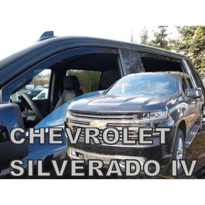 ALL IN POINT ΑΝΕΜΟΘΡΑΥΣΤΕΣ ΓΙΑ CHEVROLET SILVERADO 4D 2019+ ΣΕΤ ΑΥΤΟΚΙΝΗΤΟΥ ΑΠΟ ΕΥΚΑΜΠΤΟ ΦΙΜΕ ΠΛΑΣΤΙΚΟ HEKO - 4 ΤΕΜ. - AIN-163408 LEFKELIS.GR