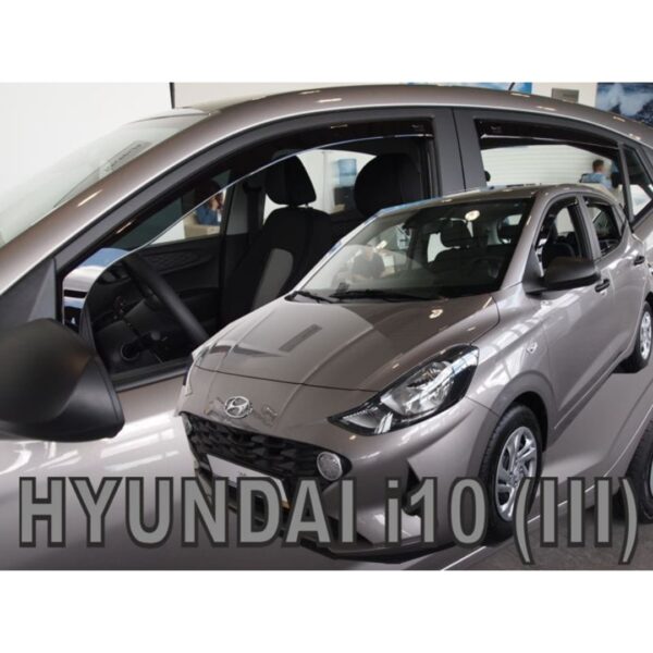 ALL IN POINT ΑΝΕΜΟΘΡΑΥΣΤΕΣ ΓΙΑ HYUNDAI i10 5D 2019+ ΣΕΤ ΑΥΤΟΚΙΝΗΤΟΥ ΑΠΟ ΕΥΚΑΜΠΤΟ ΦΙΜΕ ΠΛΑΣΤΙΚΟ HEKO - 4 ΤΕΜ. - AIN-164773 iluma.GR