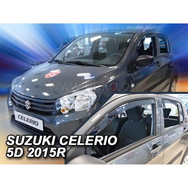 ALL IN POINT ΑΝΕΜΟΘΡΑΥΣΤΕΣ ΓΙΑ SUZUKI CELERIO 5D 2015+ ΣΕΤ ΑΥΤΟΚΙΝΗΤΟΥ ΑΠΟ ΕΥΚΑΜΠΤΟ ΦΙΜΕ ΠΛΑΣΤΙΚΟ HEKO - 4 ΤΕΜ. - AIN-163416 iluma.GR