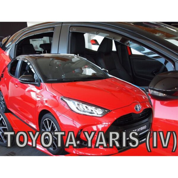 ALL IN POINT ΑΝΕΜΟΘΡΑΥΣΤΕΣ ΓΙΑ TOYOTA YARIS 5D 2019+ / MAZDA 2 HYBRID 5D 2022+ (ΥΒΡΙΔΙΚΟ) ΣΕΤ ΑΥΤΟΚΙΝΗΤΟΥ ΑΠΟ ΕΥΚΑΜΠΤΟ ΦΙΜΕ ΠΛΑΣΤΙΚΟ HEKO - 4 ΤΕΜ. - AIN-166094 iluma.GR