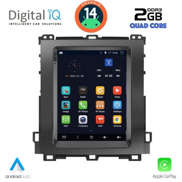 AIN-132485 - Digital iQ - DIGITAL IQ BXC 3982_CPAA (TESLA) MULTIMEDIA for TOYOTA LANDCRUISER mod. 2003-2009 - ALL IN POINT - LEFKELIS.GR