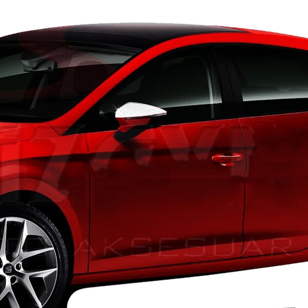 ALL IN POINT ΚΑΠΑΚΙΑ ΚΑΘΡΕΠΤΗ ΧΡΩΜΙΟΥ ΜΕΤΑΛΛΙΚΑ ΓΙΑ SEAT LEON 3D/5D 2013+ ΧΡΩΜΙΟ ΜΕΤΑΛΛΙΚΑ - AIN-164361 iluma.GR