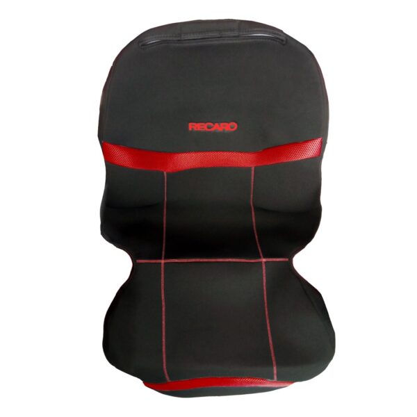 ALL IN POINT ΗΜΙΚΑΛΥΜΜΑΤΑ ΚΑΘΙΣΜΑΤΩΝ BUCKET RECARO ΜΑΥΡΟ/ΚΟΚΚΙΝΟ ΜΕ ΥΠΟΔΟΧΗ ΠΡΟΣΚΕΦΑΛΟΥ VELCRO & ΠΡΟΣΚΕΦΑΛΑ - 2 ΤΕΜ. - AIN-167707 LEFKELIS.GR