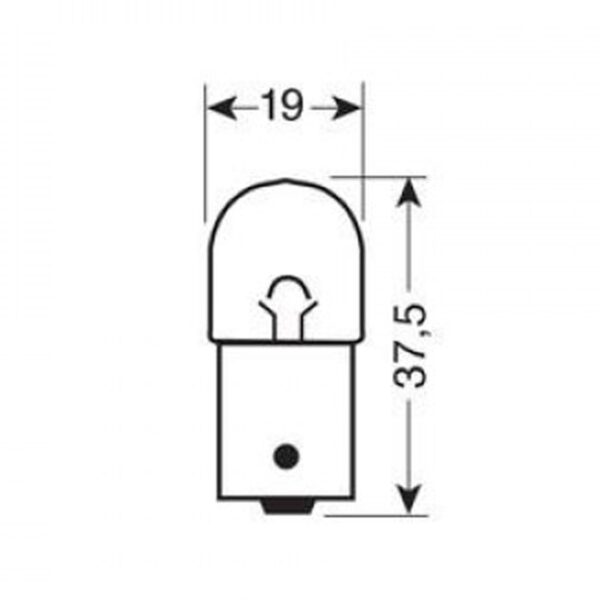 RY10W 12V 10W BAU15s 10ΤΕΜ. - Image 2