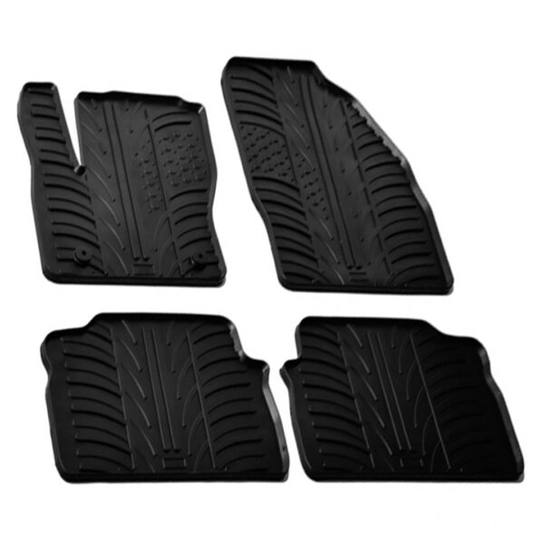 ALL IN POINT ΜΑΡΚΕ ΠΑΤΑΚΙΑ ΣΕ ΣΚΑΦΗ ΛΑΣΤΙΧΟ ΓΙΑ FORD KUGA 06/2008-02/2013 SUMISURA ΣΕ ΜΑΥΡΟ ΧΡΩΜΑ ME ΚΟΥΜΠΩΜΑΤΑ LAMPA - 4 ΤΕΜ. - AIN-163811 LEFKELIS.GR