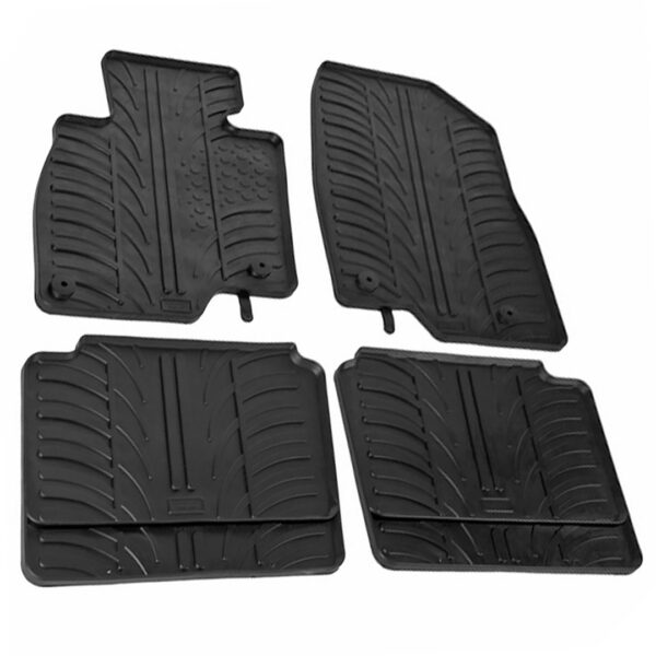 ALL IN POINT ΜΑΡΚΕ ΠΑΤΑΚΙΑ ΣΕ ΣΚΑΦΗ ΛΑΣΤΙΧΟ ΓΙΑ MAZDA 6 4D / WAGON 01/2013+ SUMISURA ΣΕ ΜΑΥΡΟ ΧΡΩΜΑ ME ΚΟΥΜΠΩΜΑΤΑ LAMPA - 4 ΤΕΜ. - AIN-164192 LEFKELIS.GR