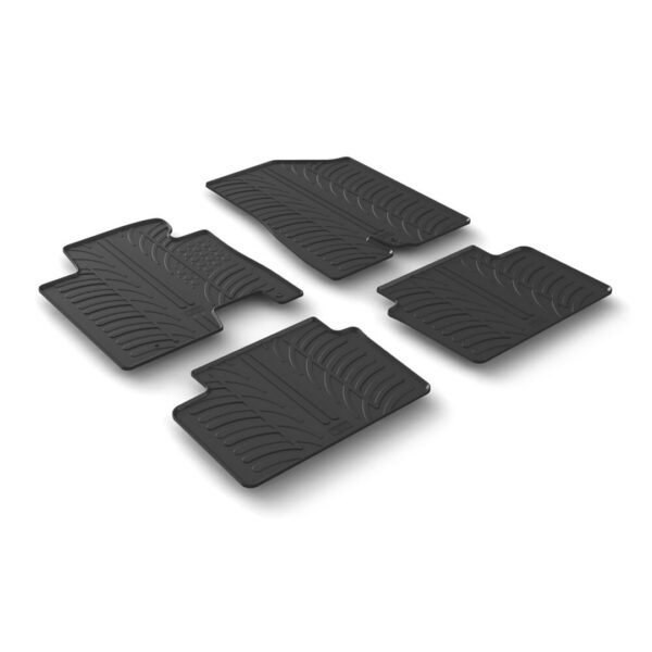 ALL IN POINT ΜΑΡΚΕ ΠΑΤΑΚΙΑ ΣΕ ΣΚΑΦΗ ΛΑΣΤΙΧΟ ΓΙΑ KIA CEED 5D 2012-09/2018 / HYUNDAI I30 SW 3D / 5D 2012-04/2017 SUMISURA ΣΕ ΜΑΥΡΟ ΧΡΩΜΑ ME ΚΟΥΜΠΩΜΑΤΑ LAMPA - 4 ΤΕΜ. - AIN-167690 LEFKELIS.GR