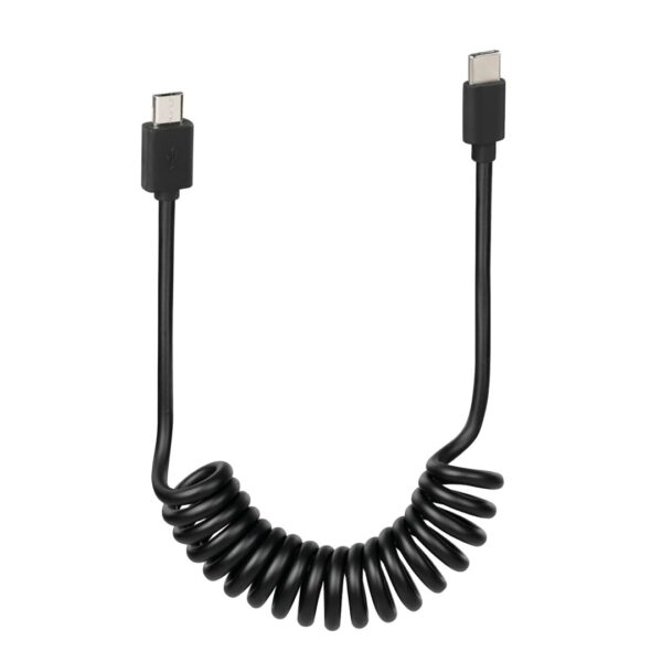 ALL IN POINT ΚΑΛΩΔΙΟ ΦΟΡΤΙΣΗΣ E-BIKE SPRING MICRO USB-TYPE-C ΣΠΙΡΑΛ 25-100cm - AIN-167311 LEFKELIS.GR
