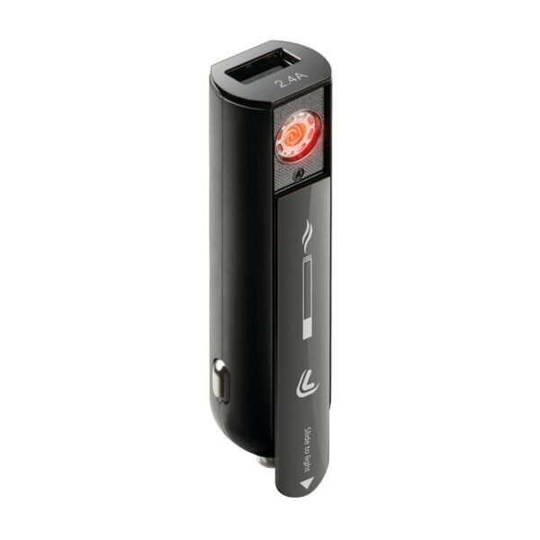 ΦΟΡΤΙΣΤΗΣ ΑΝΑΠΤΗΡΑ ΜΕ 1 ΘΥΡΑ USB(TYPE A) ΜΕ ΕΝΣΩΜΑΤΩΜΕΝΟ ΗΛΕΚΤΡΙΚΟ ΑΝΑΠΤΗΡΑ 2400mA 12/24V - Image 2