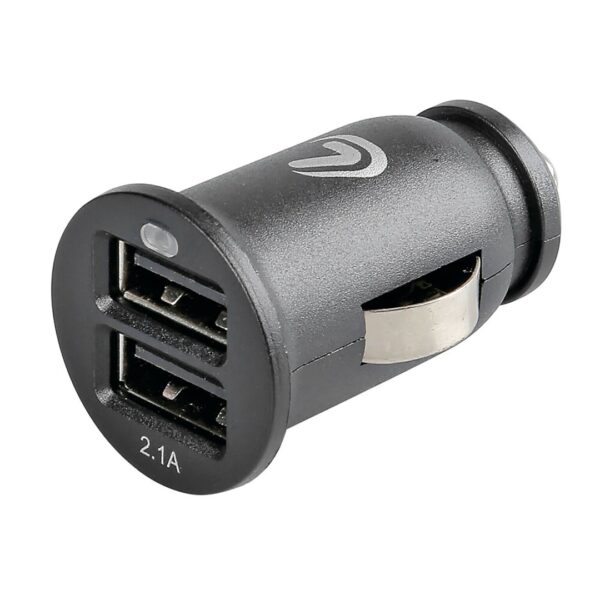 ALL IN POINT ΦΟΡΤΙΣΤΗΣ ΑΝΑΠΤΗΡΑ ΜΕ 2 ΘΥΡΕΣ USB 2100mA 12/24V LED FAST CHARGE - AIN-164452 LEFKELIS.GR