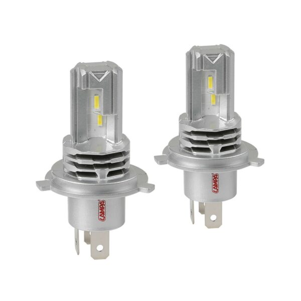 ALL IN POINT H4 HALO KILLER P43t 9-32V -20W - 6500K - 3200lm HALO LED KIT SERIES 10 (12 LED ZES CHIPS) - 2 ΤΕΜ. - AIN-163817 LEFKELIS.GR