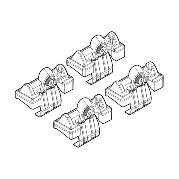 ALL IN POINT ΑΚΡΑ ΓΙΑ ΜΠΑΡΕΣ NORDRIVE ΓΙΑ TOYOTA COROLLA 5D 01/02-12/07 KIT - AIN-162673 LEFKELIS.GR