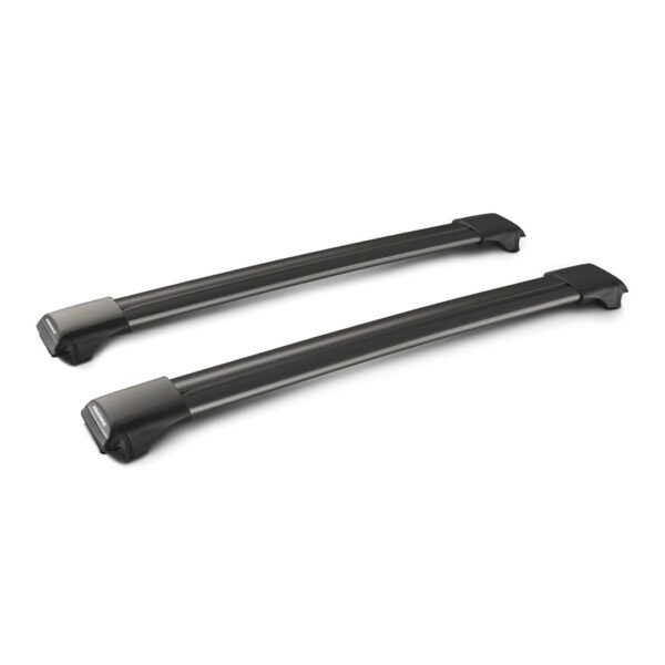 ALL IN POINT ΜΠΑΡΕΣ ΟΡΟΦΗΣ ΑΛΟΥΜΙΝΙΟΥ ΜΑΥΡΗ RAIL BAR STANDARD 73cm ΜΕ ΚΛΕΙΔΙ - 2 TEM. - AIN-167619 LEFKELIS.GR