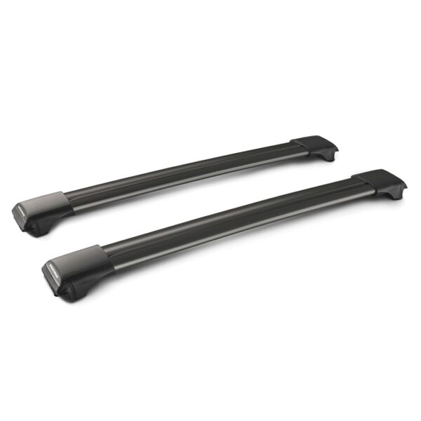 ALL IN POINT ΜΠΑΡΕΣ ΟΡΟΦΗΣ ΑΛΟΥΜΙΝΙΟΥ ΜΑΥΡΗ RAIL BAR STANDARD 85cm 2ΤΕΜ. ΜΕ ΚΛΕΙΔΙ - AIN-163947 LEFKELIS.GR
