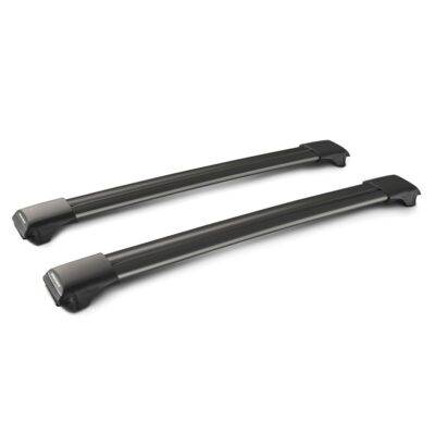 ALL IN POINT ΜΠΑΡΕΣ ΟΡΟΦΗΣ ΑΛΟΥΜΙΝΙΟΥ ΜΑΥΡΗ RAIL BAR STANDARD 91cm 2ΤΕΜ. ΜΕ ΚΛΕΙΔΙ - AIN-163948 LEFKELIS.GR