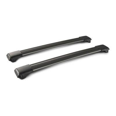 ALL IN POINT ΜΠΑΡΕΣ ΟΡΟΦΗΣ ΑΛΟΥΜΙΝΙΟΥ ΜΑΥΡΗ RAIL BAR STANDARD 97cm ΜΕ ΚΛΕΙΔΙ - 2 TEM. - AIN-167620 LEFKELIS.GR
